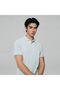 Men’s Slim Pique Solid Polo with Flat Knit Collar - 8