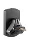 Adjustable 360° Rotating Wall-Mount Speaker Bracket, Black, 10kg Capacity - 2
