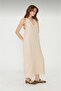 V-Neck Back Cutout Detail