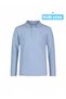 Unisex Children's Long Sleeve 100% Cotton Polo Collar T-Shirt Daily and School Uniform School T-Shirt - 7