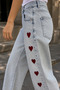 Heartline Wide Leg Jeans