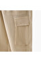 Elasticated Drawstring Cargo Joggers - 4