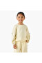 Crew Neck Long Sleeves Sweatshirt and Pants Set with Bow Accent - 2