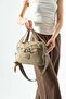 Ultra-Light, Multi-Compartment Shoulder Handbag (Sports, Travel, Casual) Brown Model: 571-6Z