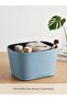 Premium Faux Leather Multi-Purpose Organizer Storage Basket |   Toy, Clothing and Home Organizer - 2