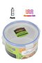 Airproof Container With Lid Transparent 700ml