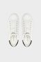 Elbina White Genuine Leather Sneaker Women's Fljelbfal12 Whbro Shoes - 5