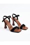 Goblet Heel Orthopedic Soft Sole Ankle Strap Blunt Toe Heeled Women's Shoes