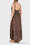 Knitted Bustier V-Neck Backless Maxi Dress Dress 2690697 - 2