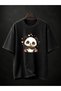Acid Washed Oversize Unisex T-Shirt Washed Vintage Street Style Street Fashion Cotton Comfortable Fit Daily Wear T-Shirt