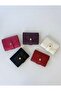 Faux Leather, Snap Closure, Minimalist Women's Wallet and Card Holder - 4