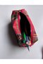 Handmade Plaid Patterned Fabric Makeup Bag, Card Holder, and Scrunchie Buckle Set - 5