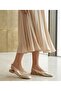 Yanki Faux Leather Tropic Ballerinas