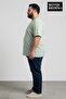 تي شيرت رجالي أساسي مقاس كبير - تي شيرت قطني سادة 3XL-6XL SPR26BTS510 - 2