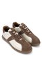 Men's Genuine Leather Beige Sneakers & Sports Shoes - 3