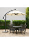 مظلة خارجية باللون الأوف وايت لإطلالة مشرقة ومميزة - 2