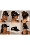 Betty Bands Women's Beige Visor Hat Adjustable Sunscreen Sports Hat Summer Beach Golf Tennis Hat - 4