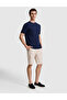 Beige Slim Fit Woven Shorts 50321831-Vr011 - 3
