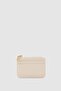 Nook Zippered Charm Card Holder Cream - 2
