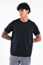 Modal Interlock Fabric Minimal Logo Crew Neck Men's Sports T-Shirt - 4