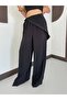 Premium Trend Modal Wide-Legged Trousers with Shawl and Sequin Detail - 3