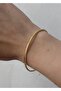 Gold Yassi Twisted Bracelet - 2