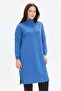 Stand collar two thread zippered tunic - 2
