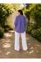 Women's Daisy Embroidered Oversize Italian Shirt - 2