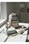Girl's 3-Piece School Bag Set with Lunch Box and Pen Holder, Primary and Secondary School Backpack, Multi-Compartment - 3