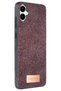 Onegif Samsung Galaxy A06 Compatible Bright Glitter Cover - Deep Purple