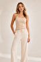 Women's 95% Cotton String Strap & Flexible 4-Piece Basic Undershirt - 2