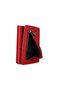 Women's Genuine Leather Red Wallet and Card Holder - 7