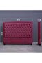 BIANCA HEADBOARD VELVET PINK L-160 : H-125 CM - 4