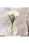 Calla Lily Artificial Flower 8 Pcs Set H39cm - White
