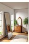 Full Length Mirror 150x40cm with Stand - Perfect for Bedroom & Living Room - Black - 2