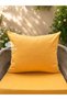 1 Piece Garden Balcony Rattan Sofa Top Back Cushion Cover – Water Repellent, Fade Resistant, Zippered, Custom Made - 2