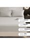 Bedding Fitted Sheet 2-Pcs Twin Size Solid Bed Sheet Set Fits(120x200CM) With Pillowcases - 4