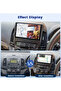 شاشة أندرويد لهيونداي i30 (للسيارات ذات التكييف اليدوي فقط) موديل 2007-2011، ذاكرة وصول عشوائي 6 جيجابايت، ذاكرة تخزين 128 جيجابايت، تدعم أبل كار بلاي وأندرويد أوتو، كاميرا خلفية مدمجة بتقنية AHD. - 5