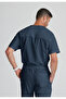Evan Grt091 Men's Scrubs Single Top – Imported, Super Soft, Moisture-Wicking Doctor/Nurse Uniform - 4