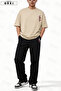 Tiger's Sword Printed Large Size Unisex T-Shirt Pantalon Tracksuit Set - 5