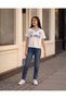 Senior Girls White Printed Polo T-Shirt - 4