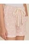 Girls Pink Printed Shorts - 4
