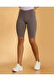 Women Charcoal Biker Shorts