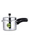 3L Aluminium Pressure Cooker Heavy Duty Induction Compaitable Uniform Heating Convenient To Use High Quality Aluminium Silver - 2