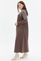 Stone Detailed Comfortable Fit Long Women's Dress - 6