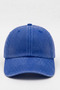Unisex Navy Blue Washed Denim Outdoor Baseball Cap |   Adjustable Sports Cap