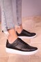 Lifestyle Black Unisex Sports Shoes Casual Sneaker - 3