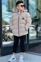 Boy's Detachable Hooded Suitici Nova Winter Coat Km4012 - 3