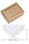 Vanity MIrror LED Lights WIth Adjustable Brightness White 5x5x5cm