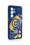 Oppo A5 5g Compatible Happing Smile Patterned Silicone Case - 3